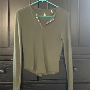 Green long sleeve